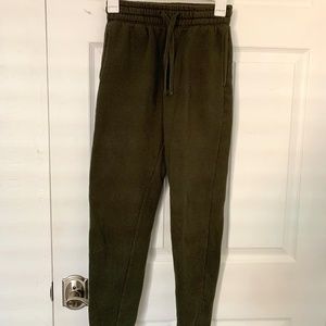 Olive Green Joggers